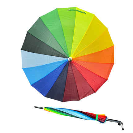 Rainbow 16 Panel Umbrella UM5616 (12PC)