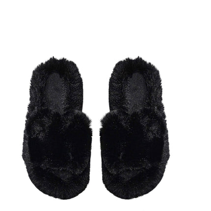 Pom Pom Fluffy Slide Slippers SS3429-57 (12PAIR)