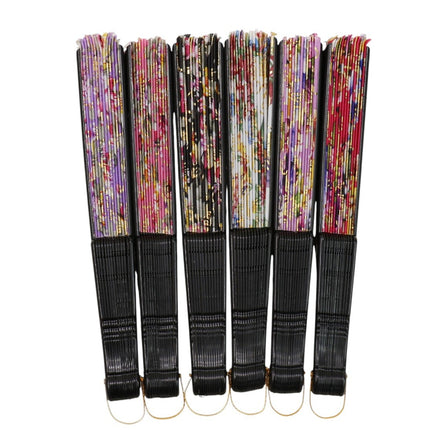 Peony Rose Glod Butterfly Folding Hand Fan FN0452 (12PC)