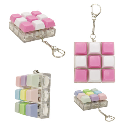 Pastel Click Keycap Fidget Keychain  SS6602-18 (12)