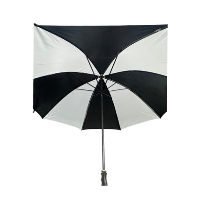 White and Black 8 Panel Umbrella UM7605 (12PC)