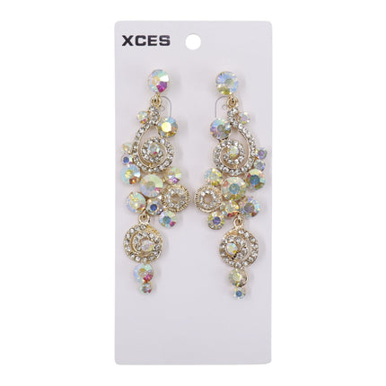 Oval Crystal Drop Bridal Earring JE72996 (3PAIR)