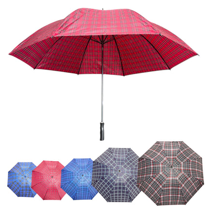 Classic Check 8 Panel Umbrella UM7606(12PC)
