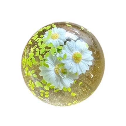 Clear Daisy Squishy Toy JT6407-5 (12PC)