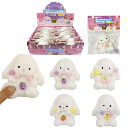 DIY Silicon Puppy Squishy Toy SS6510-60 (24PC)