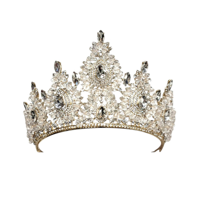 Crystal Tiara Crown HT0978 (1PC)