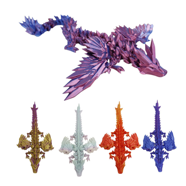3D Animal Toy Dragon tails with Wings TY5319-13 (12PC)