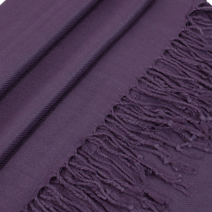 Plain Pashmina PP1028B (12PC)