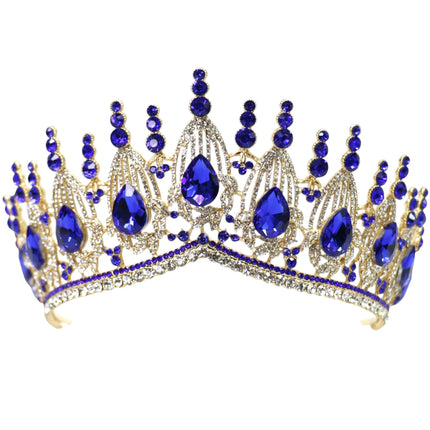 Crystal Tiara Crown HT0951 (2PC)