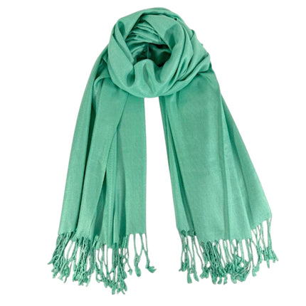 Plain Pashmina PP1028B (12PC)