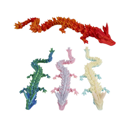 3D Animal Toy Dragon TY5319-14 (12PC)