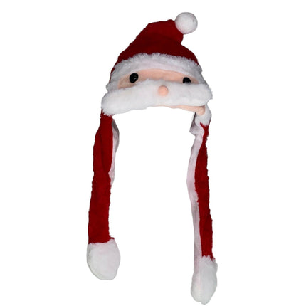 Christmas Santa Face Led Light Beanie HA3810-3D (12PC)