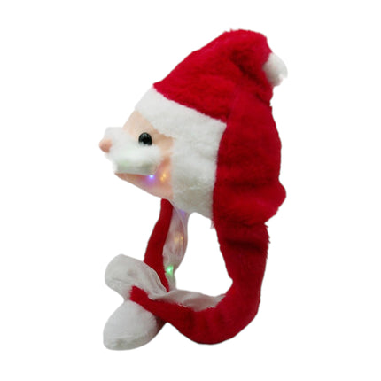 Christmas Santa Face Led Light Beanie HA3810-3D (12PC)