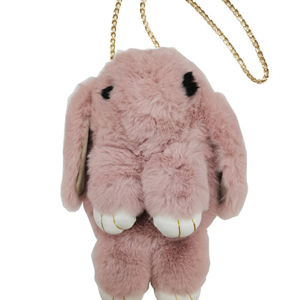 Pom Pom Bunny Crossbody Bag BG922 (1PC)