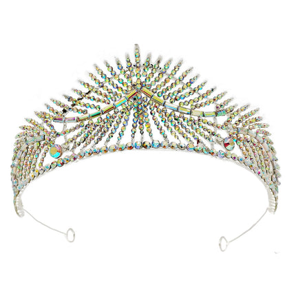 Crystal Tiara Crown CR111-15 (1PC)