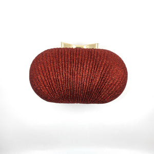 PLEATED ACCENT FASHION EVENING  BAG 7254 (2PC)