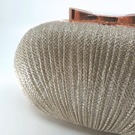 PLEATED ACCENT EVENING BAG 7254 (1PC)