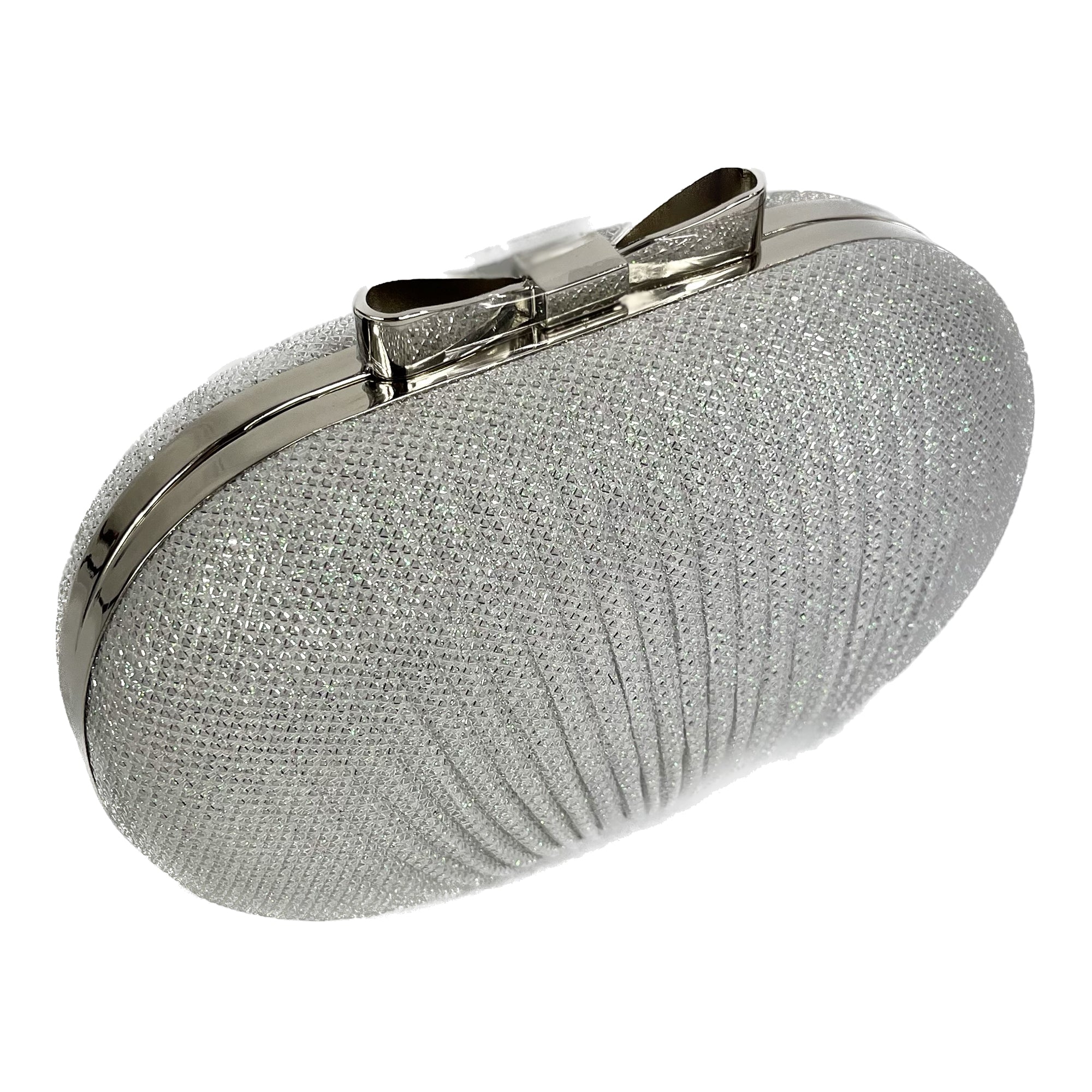 PLEATED ACCENT FASHION EVENING  BAG 7254 (2PC)