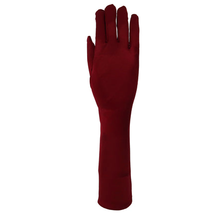 WEDDING AND SATIN GLOVES FG528-8BL (12PC)