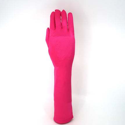 WEDDING AND SATIN GLOVES FG528-8BL (12PC)