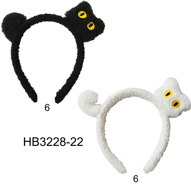 CUTE CAT FUNNY CARTOON HEADBAD HB3228-22 (12PC)