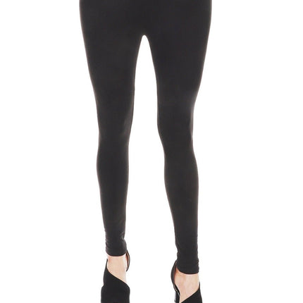 5 INCHES BAND TUMMY CONTROL SOFT LEGGINGS LGR5 80501 (6PC)