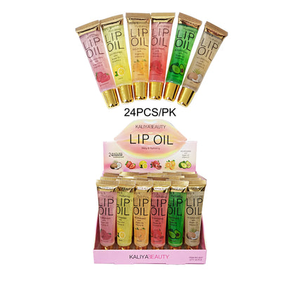 KALIYA BEAUTY FRUIT LIP OIL 837 (24PC)