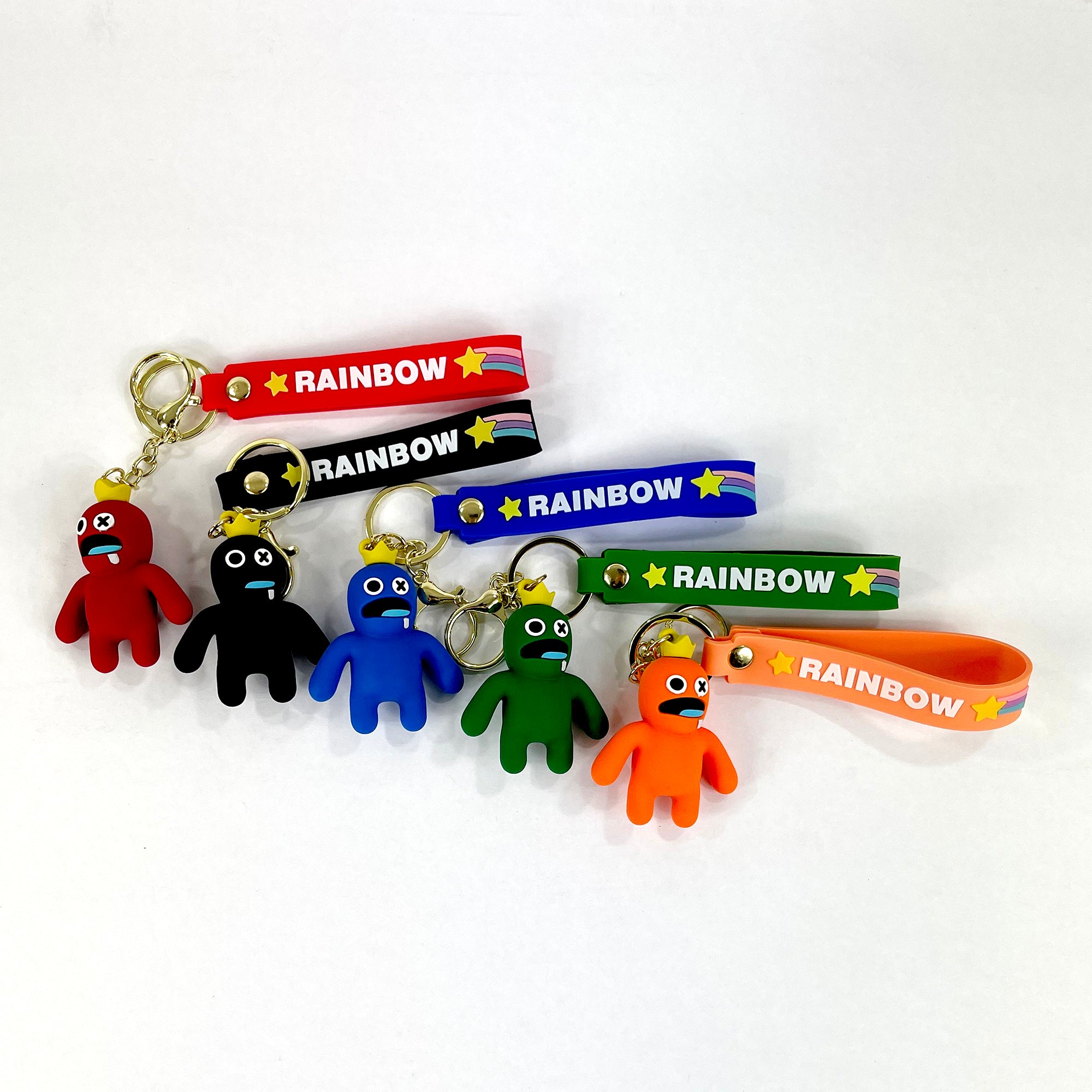 TOY RAINBOW KEYCHAIN 1031-12 (12PC)