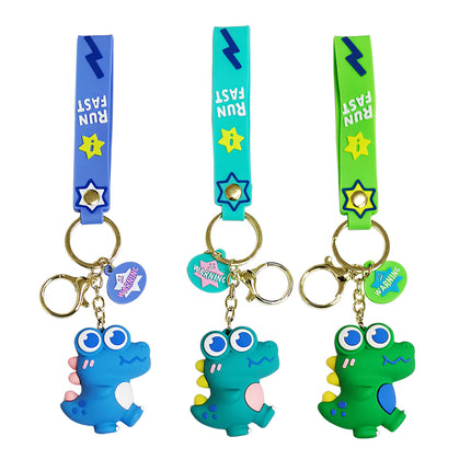 Cute Cartoon Dino Key Chain KC1117-34 (12PC)