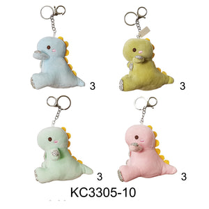 ANIMAL KEYCHAIN DINOSAUR 3305-10 (12PC)