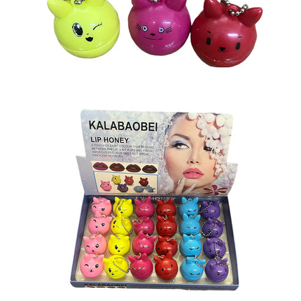 Cat Ball Lip Balm LB108-3 (24PC)