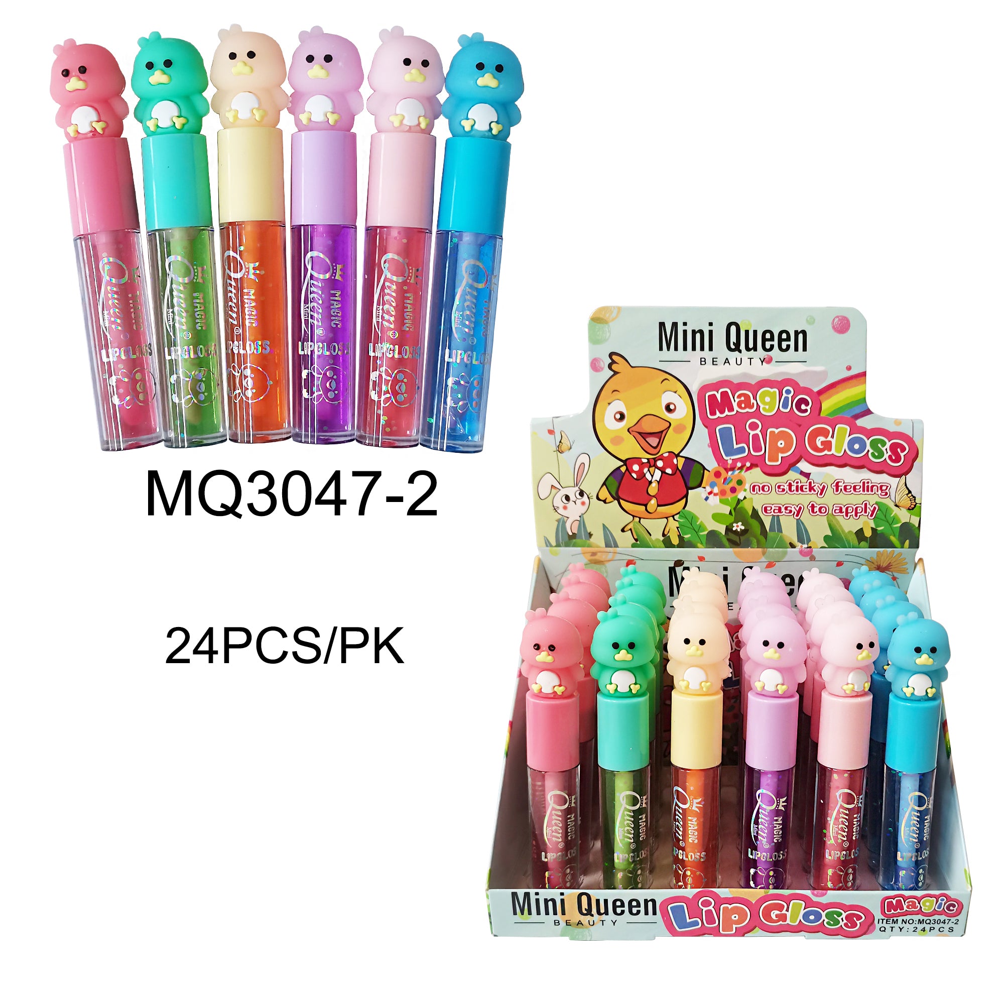 LIP GLOSS 3047-2 (24PC)
