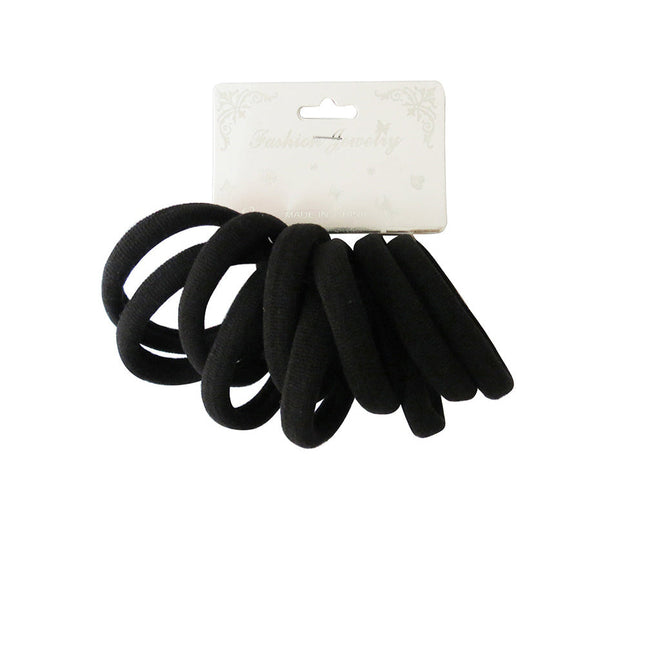5.5cm Black Hair Tie RB10BK (12PC)