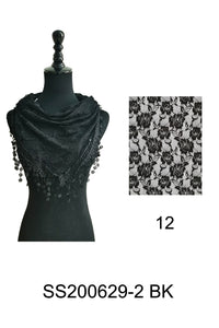 TRIANGLE SCARVES (12PC)
