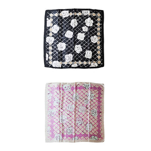 SATIN SCARF (90X90) 324-6 (12PC)