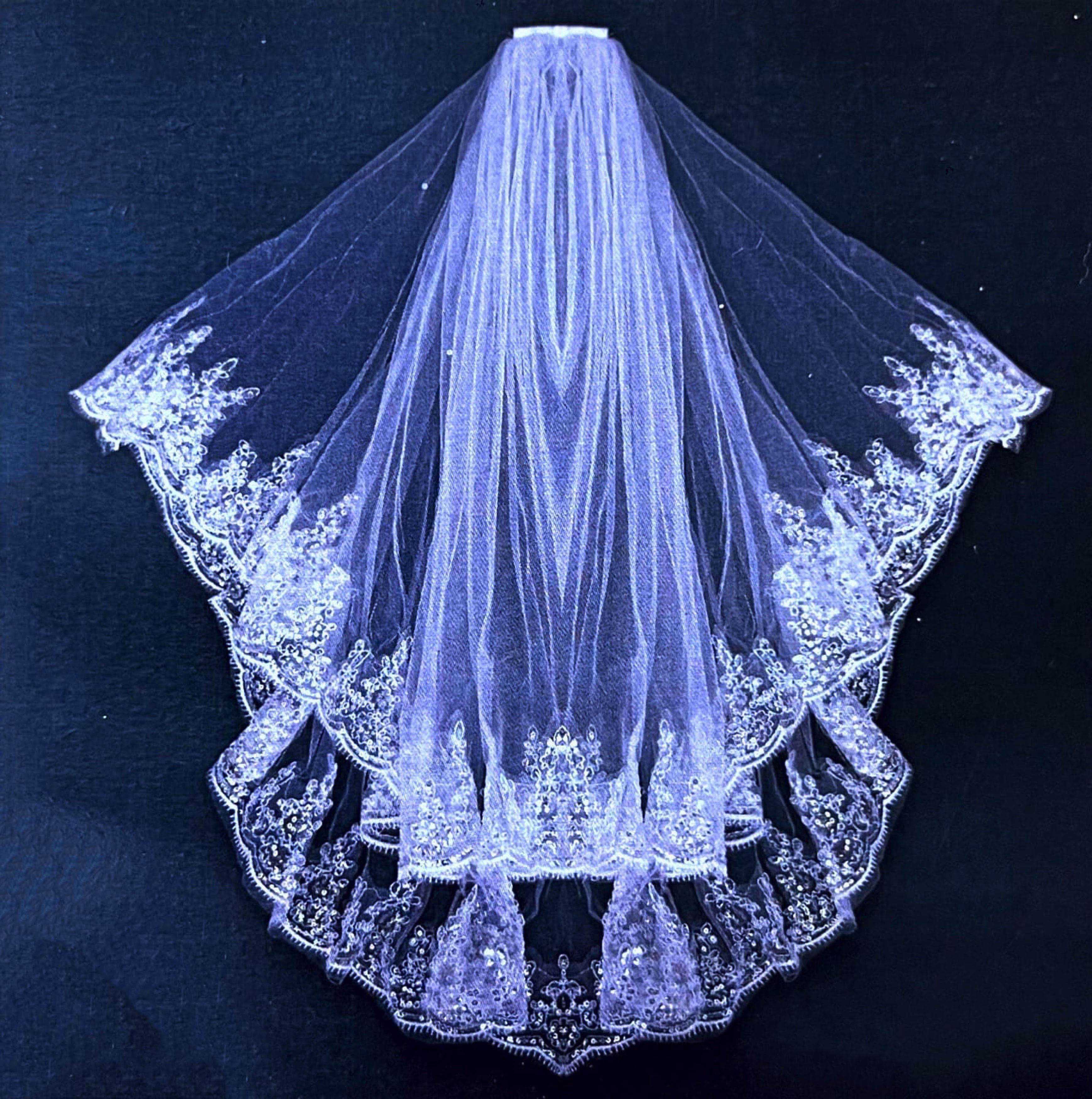 WEDDING VEIL 317-36 (6PC)