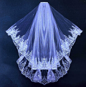 WEDDING VEIL 317-36 (6PC)