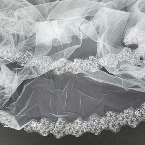 WEDDING VEIL 319-36 (6PC)