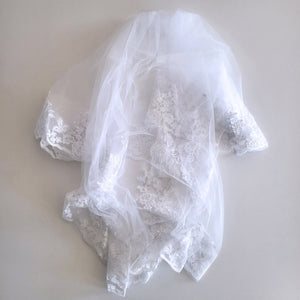 WEDDING VEIL 345-36WH (6PC)
