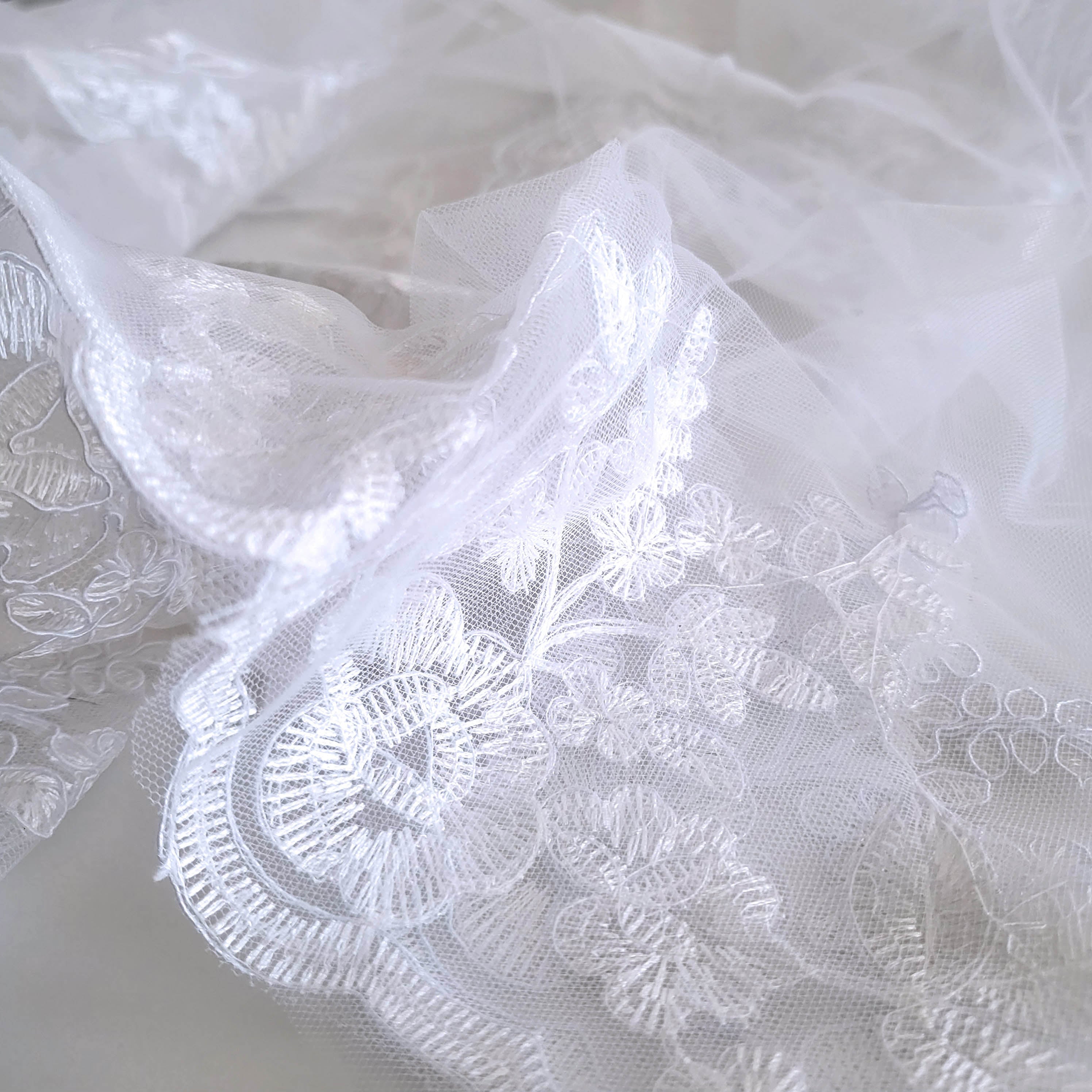 WEDDING VEIL 345-36WH (6PC)